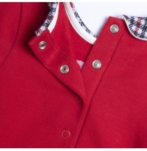 Vestito Chicco con ricamo e applicazioni 07552