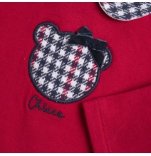 Vestito Chicco con ricamo e applicazioni 07552