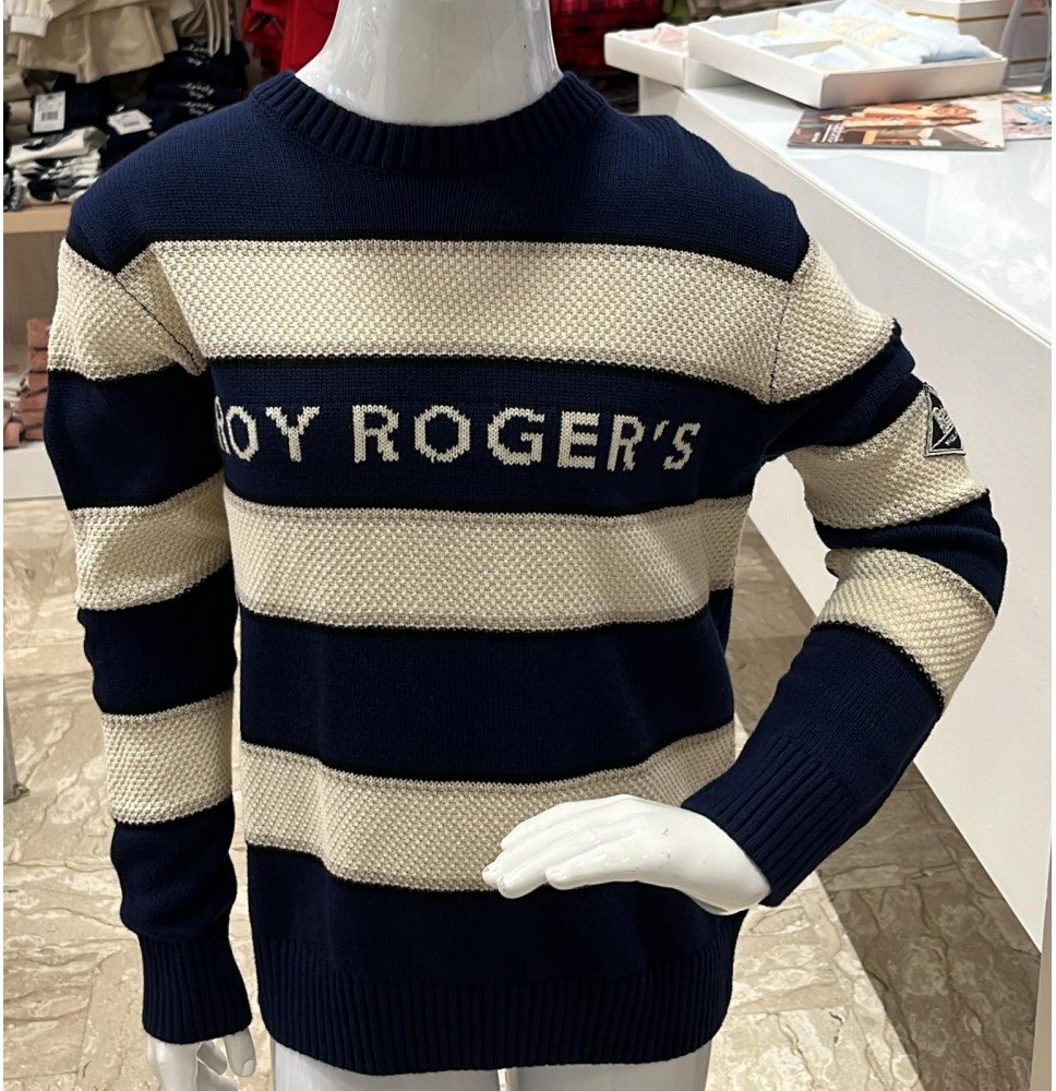 Maglioncino Roy Roger's Rossa e Blu Bimbo B100