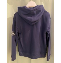 Felpa Roy Roger'S con zip blu bimbo B127