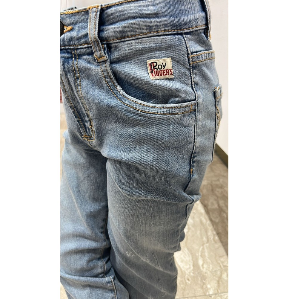 Jeans Roy Roger's Bimbo lavaggio chiaro B107 Jeans Roy Roger's Bimbo lavaggio chiaro B107