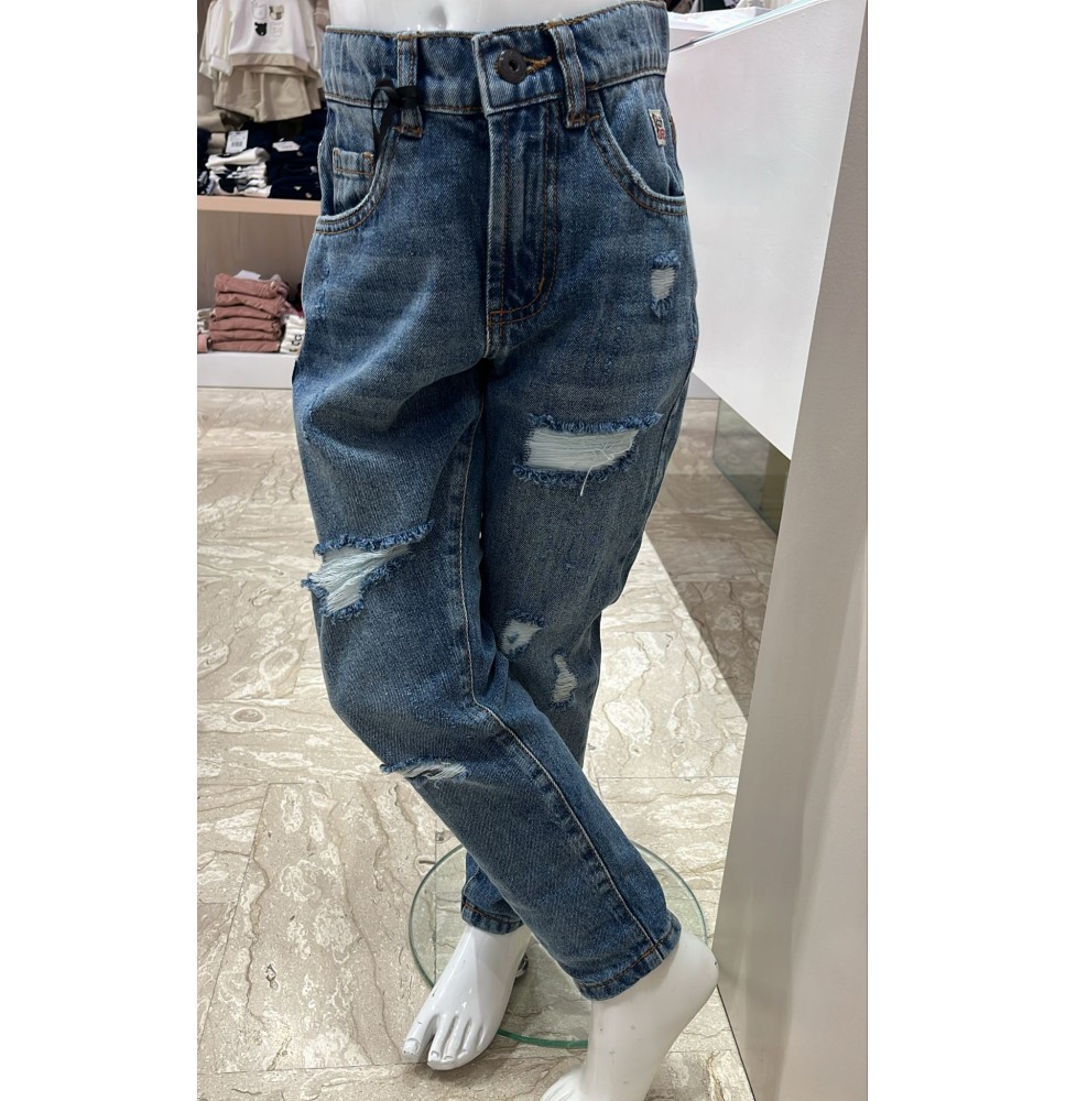 Jeans Roy Roger's Bimbo lavaggio scuro B103