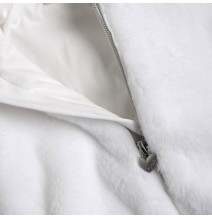 Felpa Chicco bianca con zip 07338
