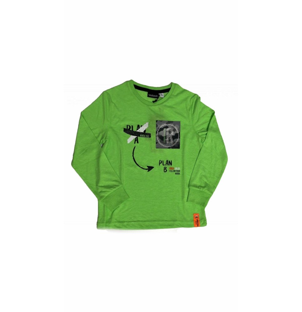 Maglietta Sarabanda Bimbo verde B234