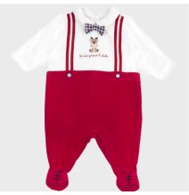 Tutina Chicco Natalizia Neonato Rossa 27199