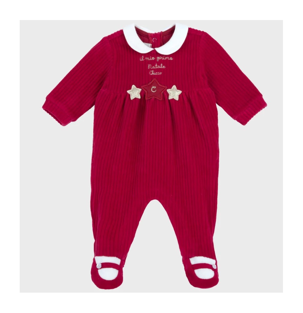 Tutina Chicco Natale Neonata Rossa 27198