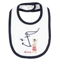 Bavaglia Chicco Bianca Neonato 32945