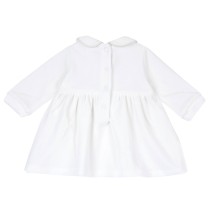 Vestito Chicco bianco manica lunga 07523