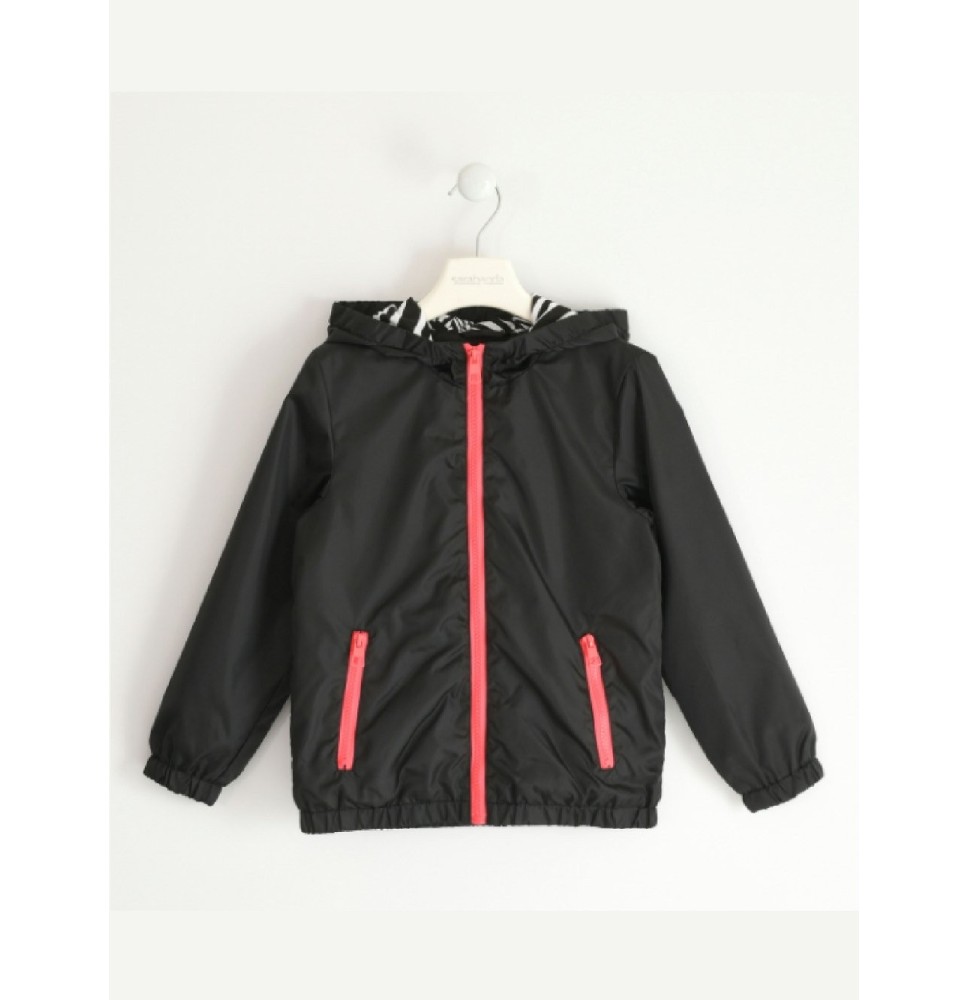 Giubbotto Sarabanda Antivento Ragazza Nero D4239