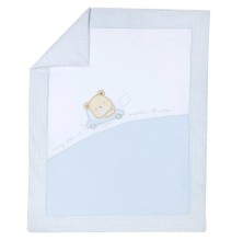 Coperta sfoderabile Chicco Neonato azzurra 10121
