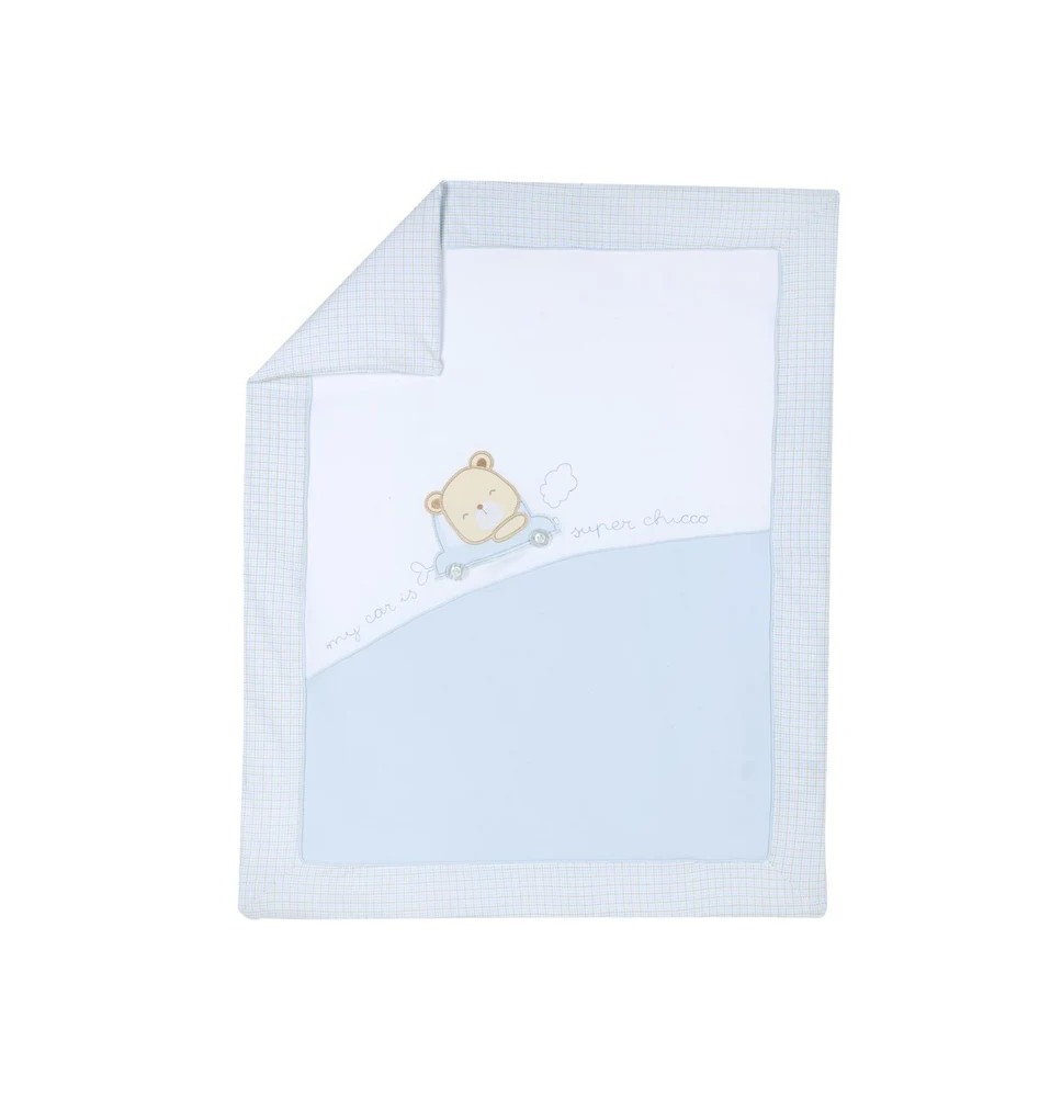 Coperta sfoderabile Chicco Neonato azzurra 10121