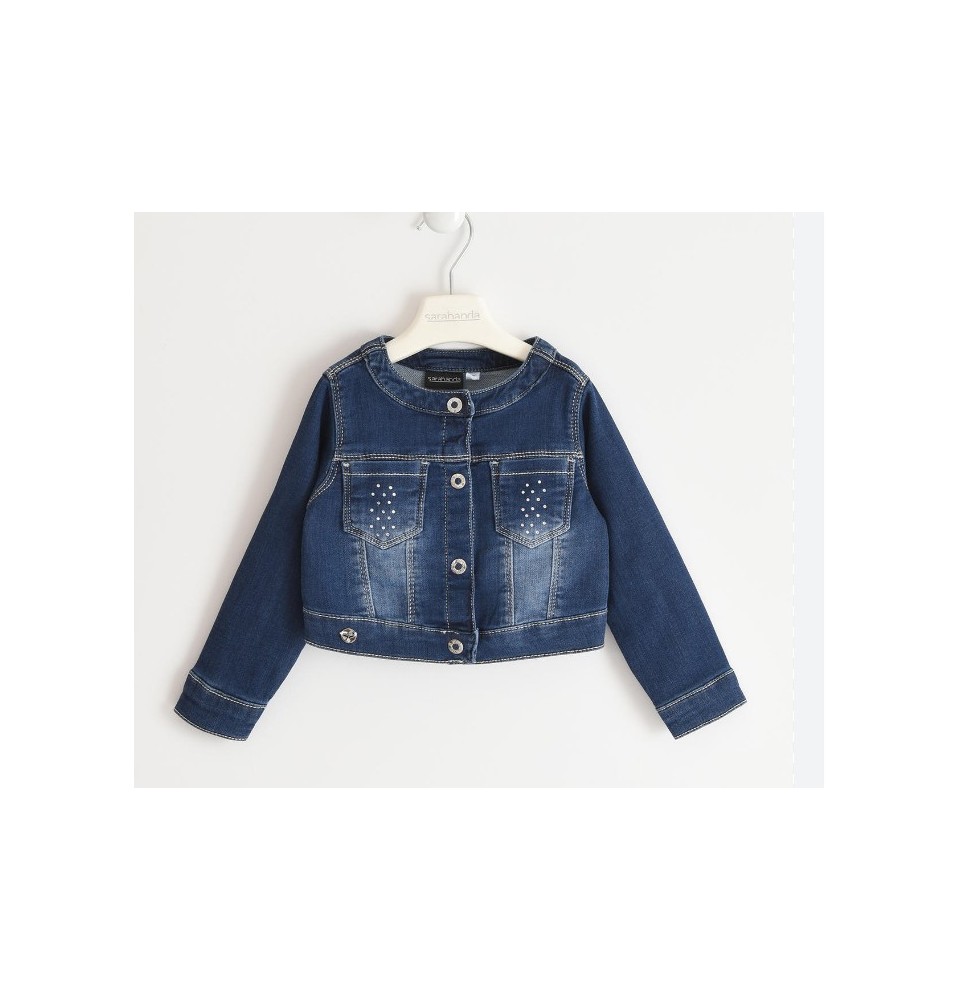 Giubbotto in jeans Sarabanda Bambina 6205