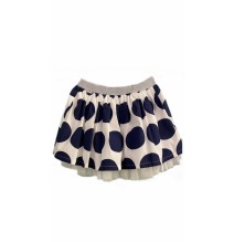 Gonna Sarabanda a pois bianca e blu Bimba 0W238