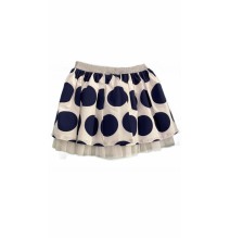 Gonna Sarabanda a pois bianca e blu Bimba 0W238