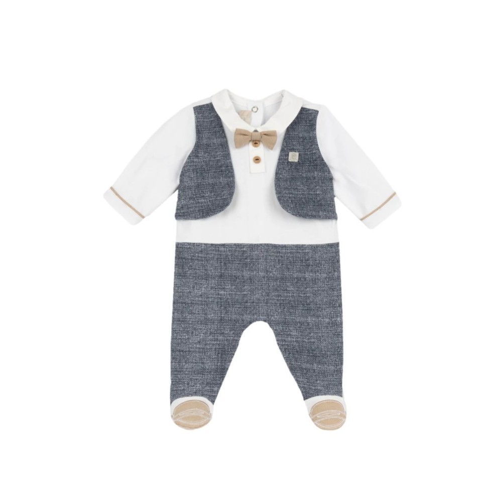 Tutina Chicco Neonato Bianco e Grigio 75770