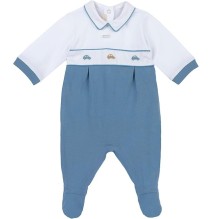 Tutina Chicco Neonato Bianca e Celeste 27115