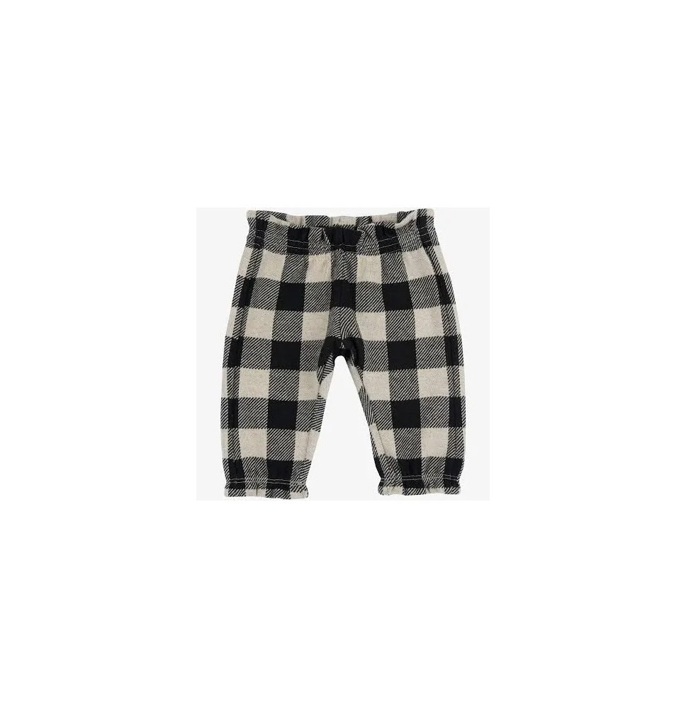 Pantalone Chicco beige e nero lungo 07684