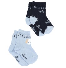 Calzini Chicco Neonato Celesti e blu 05855
