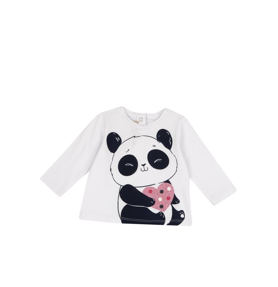 Maglietta Chicco Neonata Bianca 00166