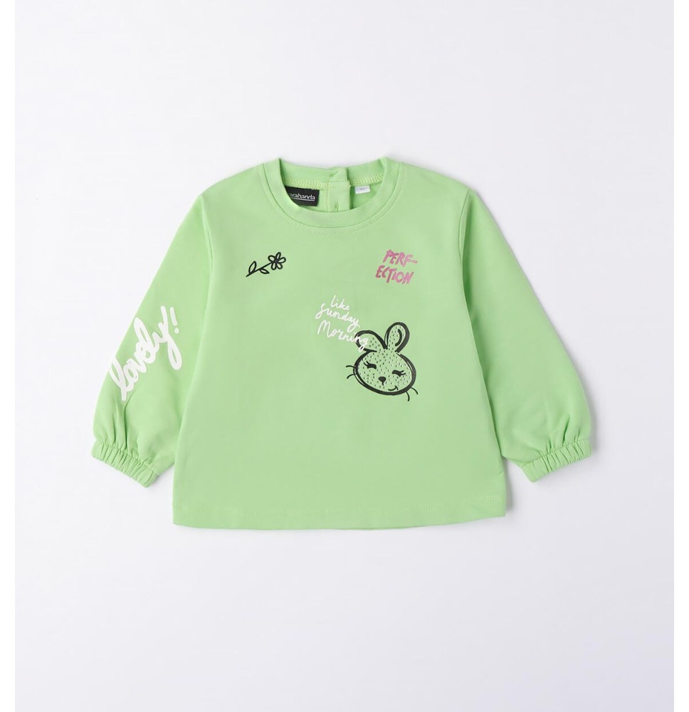 Felpa Sarabanda Bimba Verde 6264