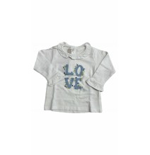 Maglietta Chicco Neonata Bianca 06659