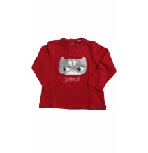 Maglietta Chicco Neonata Rossa 06613