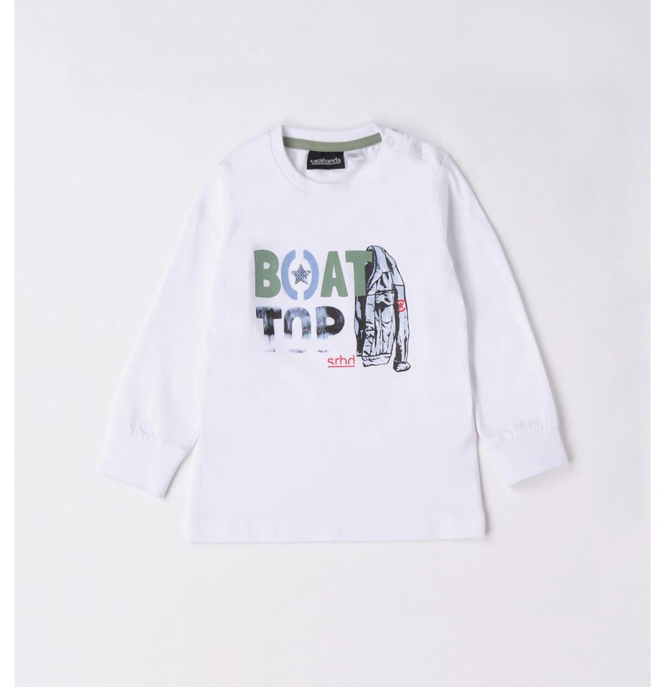 Maglietta Sarabanda Bimbo Bianca 6120