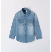 Camicia Sarabanda in jeans Bimbo D410900