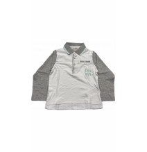 Polo  Chicco Neonato bianca e grigia 33472
