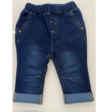 Pantalone Chicco effetto denim neonato 08817