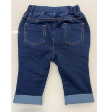 Pantalone Chicco effetto denim neonato 08817