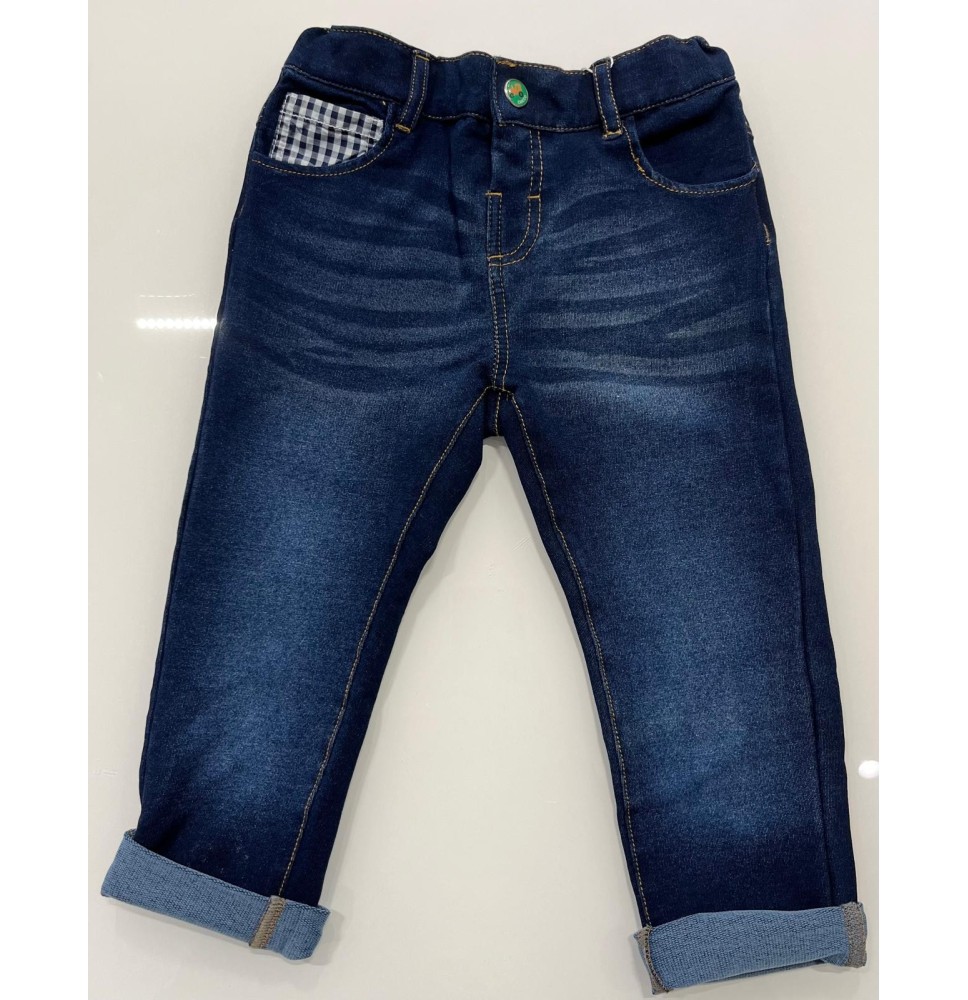 Pantalone Chicco effetto denim Neonato 08597