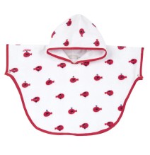 Poncho Chicco Neonato Bianco e celeste/Giallo e rosa/Bianco e rosso 05912