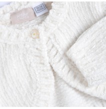 Cardigan Chicco bianco corto 05950