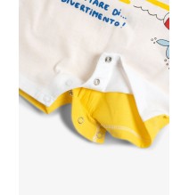 Pagliaccetto Chicco Neonato Bianoc,giallo e azzurro 51334