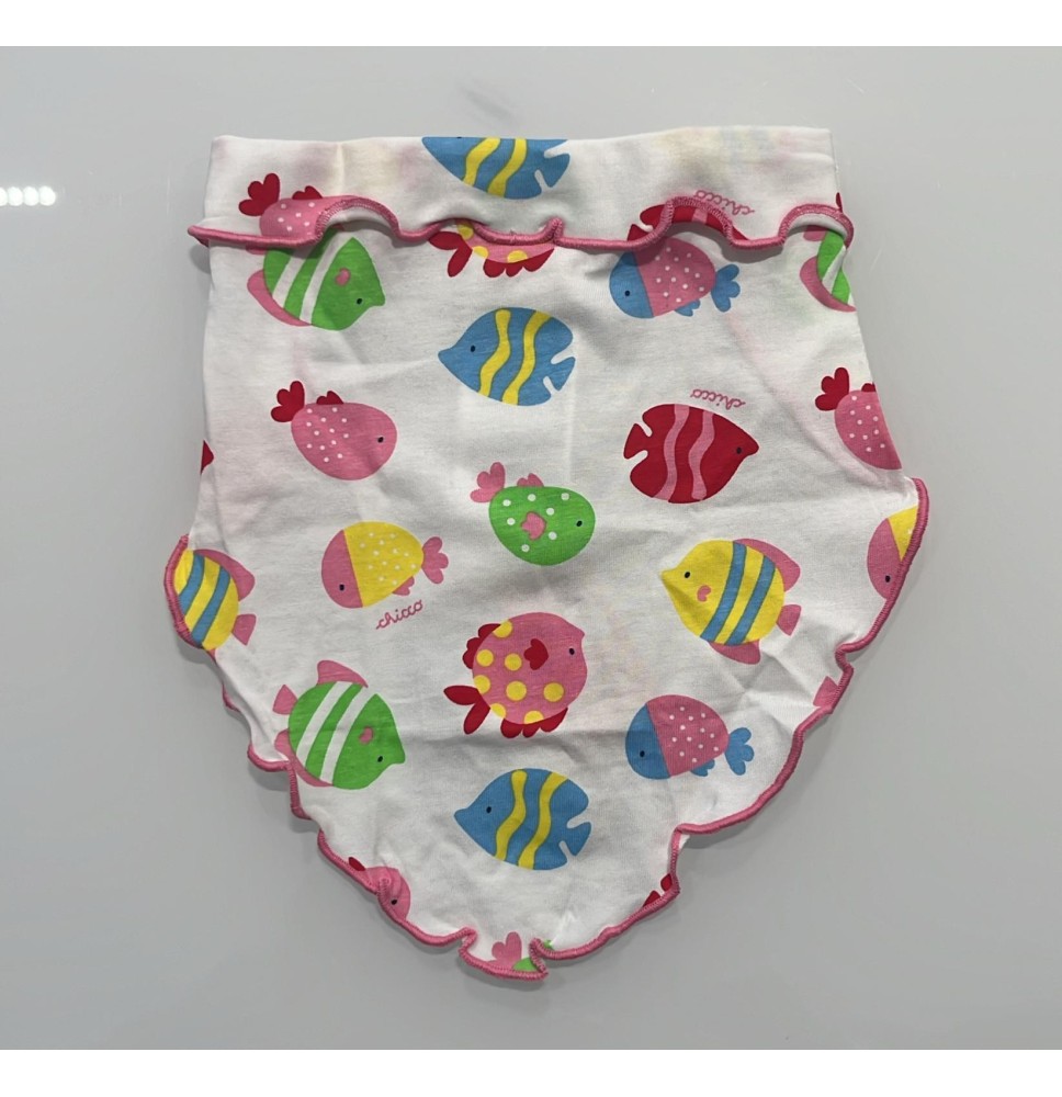 Bandana Chicco Neonata Variante: Bianca e rossa/Bianca e colorata/ verde 16426