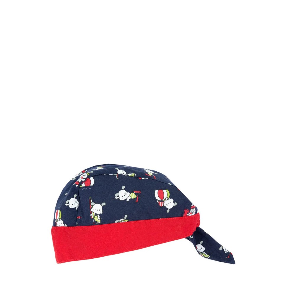 Bandana Chicco neonato Blu e rossa 16431