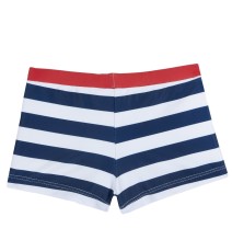 Costume da mare Boxer Chicco Neonato Bianco con righe blu  e rosse 07295