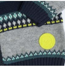 Cardigan Chicco blu in maglia  07849