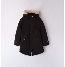 Parka Sarabanda ragazza Nero A73400 cappotto