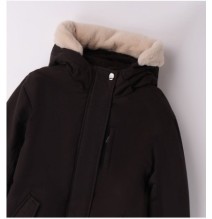 Parka Sarabanda ragazza Nero A73400 cappotto