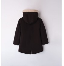 Parka Sarabanda ragazza Nero A73400 cappotto