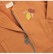 Felpa con zip Chicco Bimbo Arancio 07751 Felpa con zip Chicco Bimbo Arancio 07751