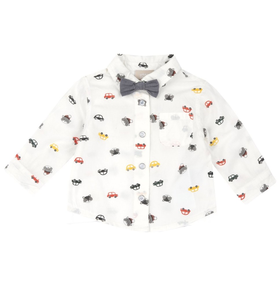 Camicia Chicco bianca manica lunga 54713
