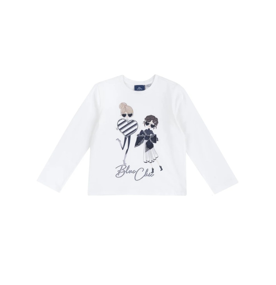 Maglietta Chicco Bimba bianca 07348