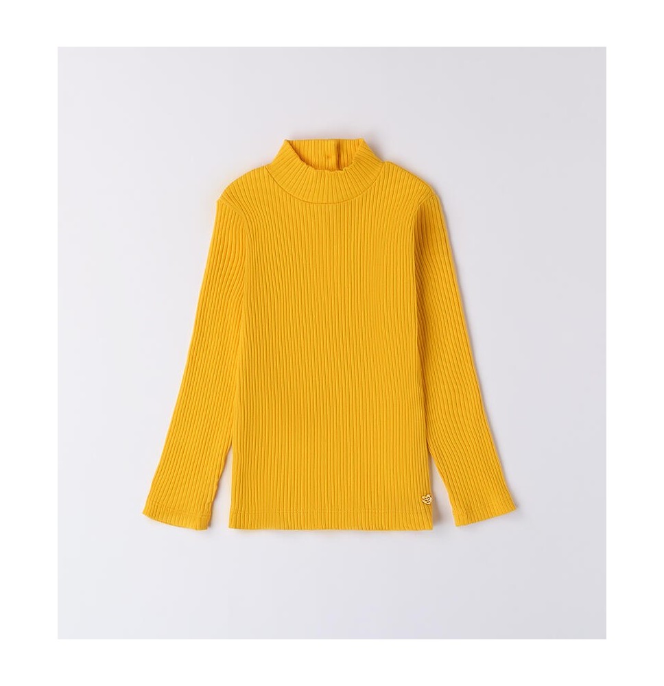 Maglietta Lupetto Sarabanda bimba gialla