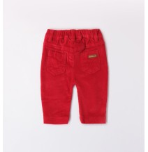 Pantaloni Minibanda neonato rossi 3A62800