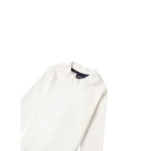 Maglietta lupetto Bimbo Bianca e blu 0X70200