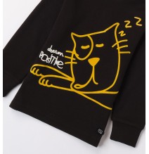 Maglietta Sarabanda girocollo bimbo Nera 0A032/00