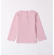 Maglietta Sarabanda Rosa bambina coniglio A358